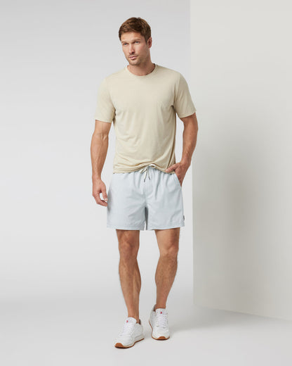 Vuori Kore Short Lined 5" Men's Sky Grey Athletic Shorts