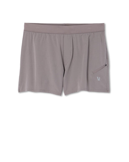 Vuori Qualify Short Lined 5" Men's Smokey Grey Athletic Shorts