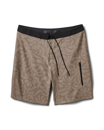 Vuori Infinity Boardshort Men's Taupe Big Samba Boardshorts