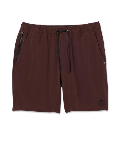 Vuori Elevate Kore Short Lined 7" Men's Burgundy Shorts