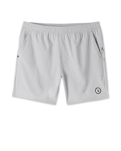Vuori Maverick Volley Short Men's Sky Grey Hybrid Shorts