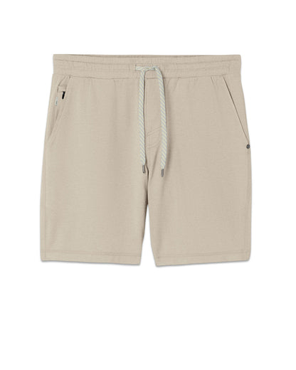 Vuori Ponto Performance Short 7" Men's Truffle Heather Shorts