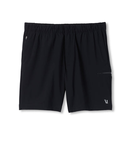 Vuori Fleet Sport Short Unlined Classic Fit 7" Black