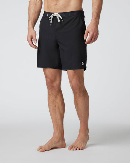 Vuori Cruise Boardshort Men's Black Swim Trunks