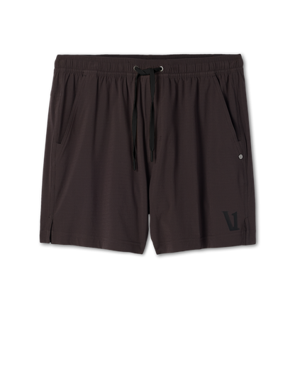 Vuori HardKore Short Lined 7" Men's Carbon Performance Shorts