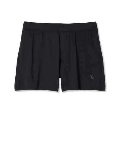 Vuori Qualify Short Lined 5" Men's Black Performance Shorts