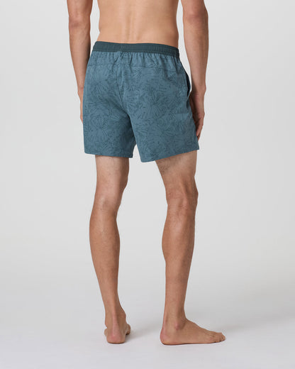 Vuori Maverick Volley Short Light Deep Sea Water Lily