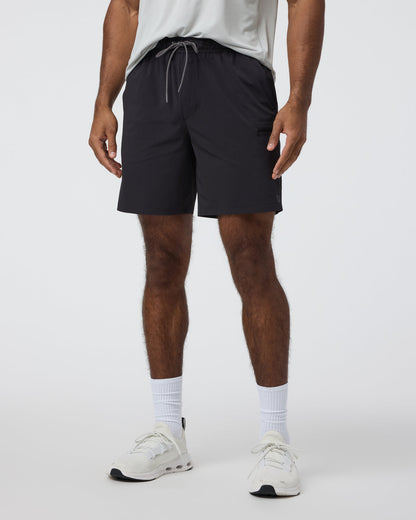 Vuori Grafton Short Unlined Classic Fit 7" Black