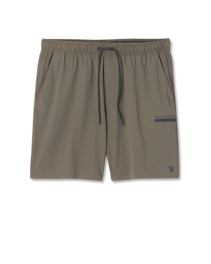 Vuori Grafton Short Unlined 7" Men's Training Shorts in Bark