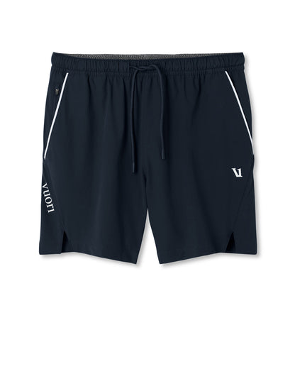 Vuori Crosscourt Short Unlined 5" Men's Navy Tennis Shorts