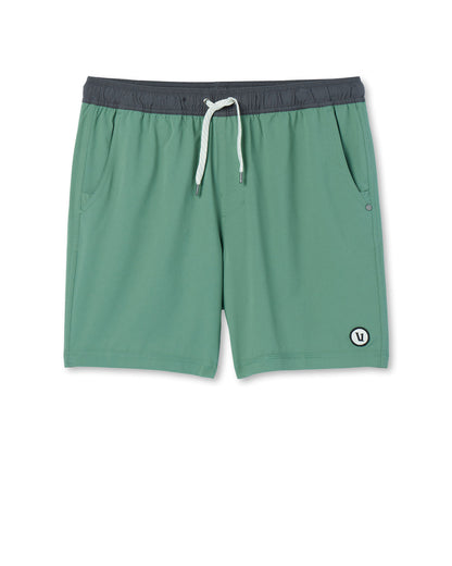Vuori Kore Short Lined 7" Men's Hedge Green Athletic Shorts