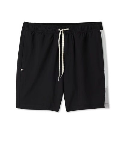 Vuori Kore Short X2 Lined Classic Fit 7" Black/Salt/Amethyst Grey