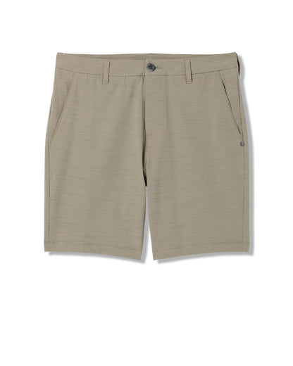 Vuori Pebble Short Men's Lightweight Gravel Tan Golf Shorts