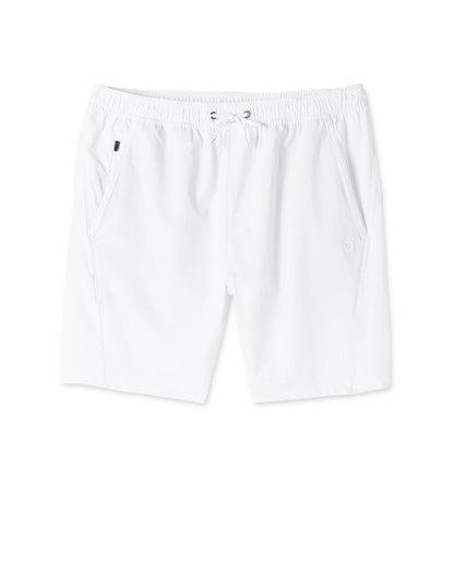 Vuori Crosscourt Short Men's White Tennis Shorts