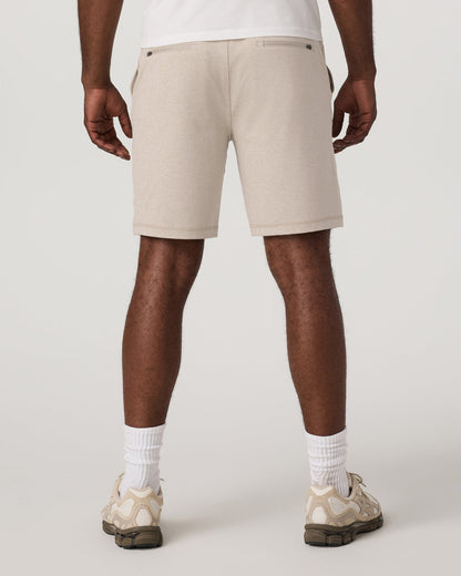 Vuori Sunday Performance Short 8" Men's Toast Heather Shorts