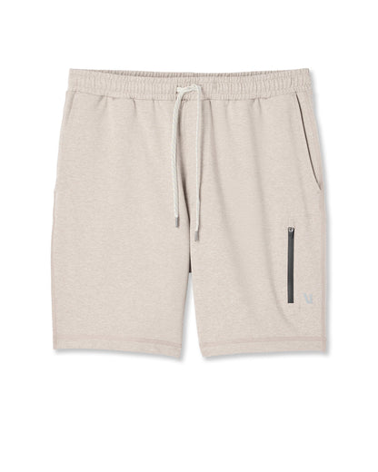 Vuori Sunday Performance Short 8" Men's Toast Heather Shorts