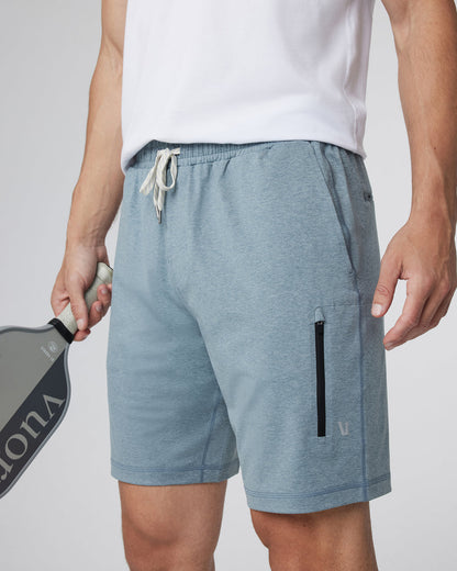 Vuori Sunday Performance Short 8.5" Dusty Blue Heather