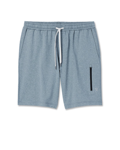 Vuori Sunday Performance Short 8.5" Dusty Blue Heather