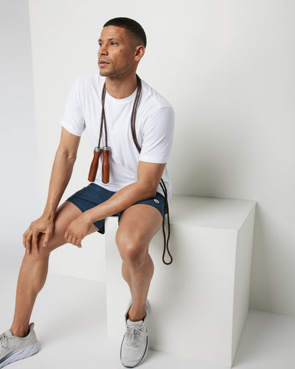 Vuori Kore Short Lined 5" Men's Indigo Athletic Shorts