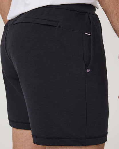 Vuori Coronado Short 5" Men's Black Heather Shorts