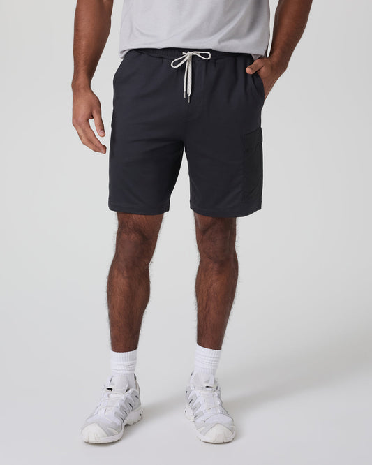 Vuori Sunday Performance Utility Short Classic Fit 8" Black
