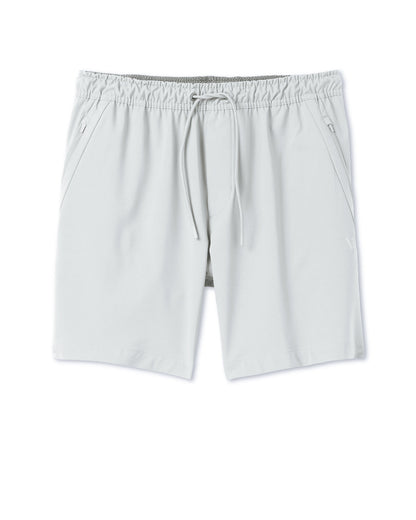 Vuori Train Tech Short Men's Sky Grey Training Shorts