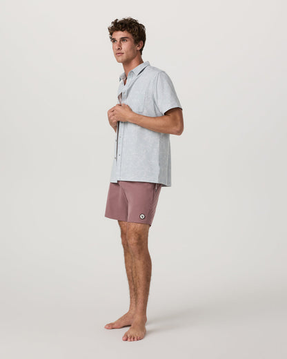 Vuori Maverick Volley Short Lined Men's Adobe Swim Shorts