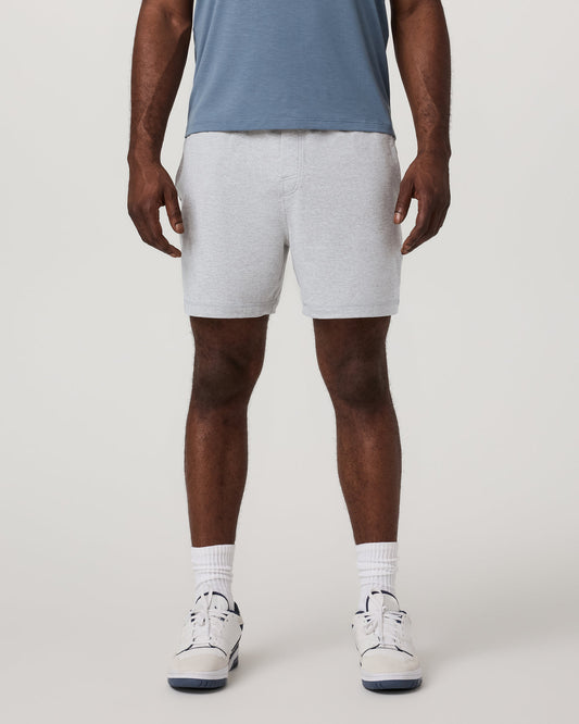 Vuori Coronado Short 5" Men's Light Heather Grey Lounge Short