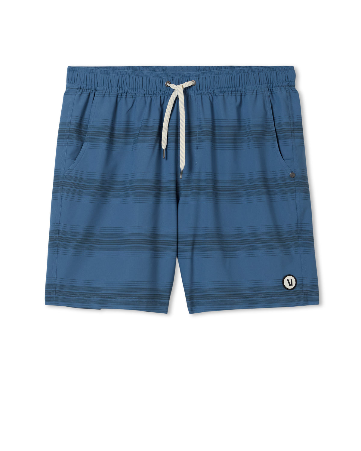 Vuori Kore Short Unlined 7" Sea Gradient Stripe