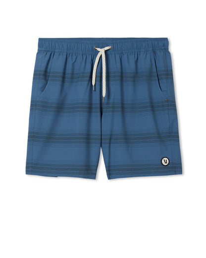 Vuori Kore Short Unlined 7" Sea Gradient Stripe