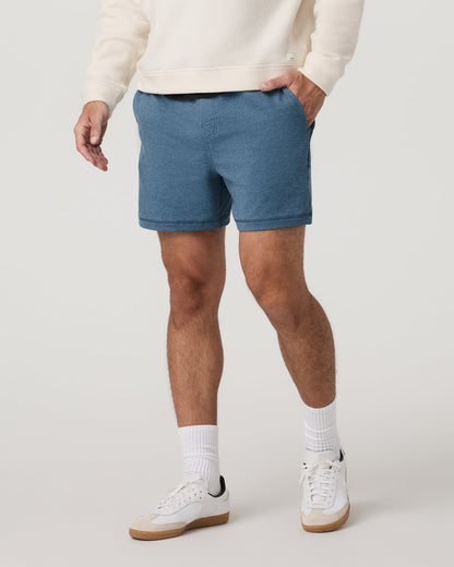 Vuori Coronado Short 5" Men's Pool Blue Heather Lounge Shorts