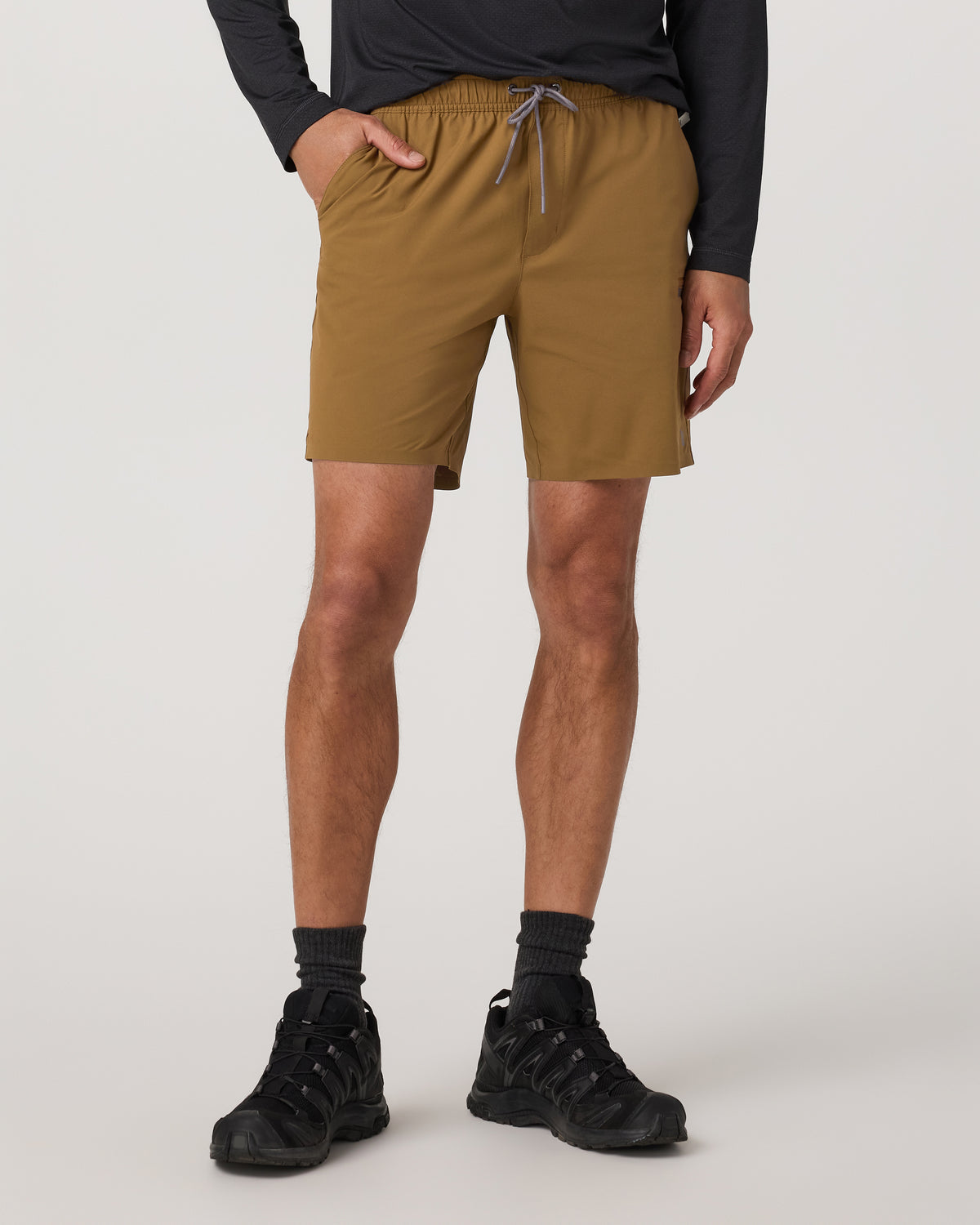 Vuori Grafton Short Unlined 7" Men's Rum Training Shorts