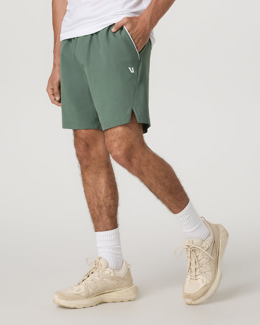 Vuori Crosscourt Short Unlined 7" Men's Marsh Tennis Shorts