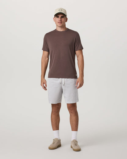 Vuori Optimist Elastic Waist Short 8" Men's Amethyst Grey Short