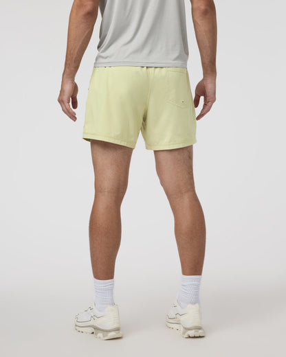 Vuori Kore Short 5" Pale Citron Athletic Shorts