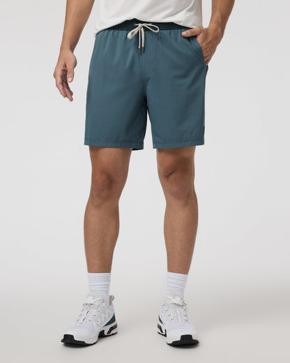 Vuori Kore Short Unlined 7" Light Deep Sea Athletic Shorts