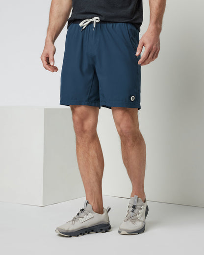Vuori Kore Short Unlined 7" Indigo