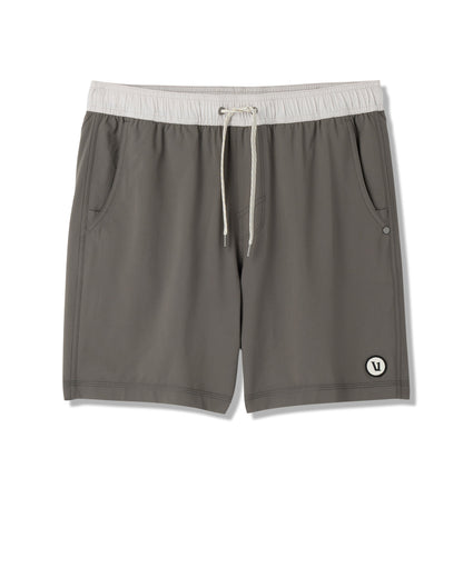 Vuori Kore Short Lined 7" Men's Warm Grey Athletic Shorts