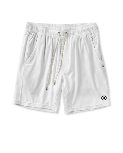 Vuori Kore Short Lined 7" Men's White Athletic Shorts