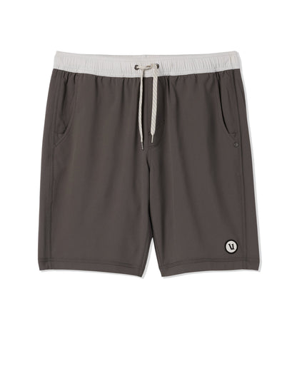 Vuori Kore Short Lined 9" Warm Grey Athletic Shorts