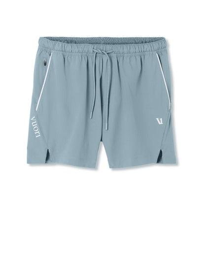 Vuori Crosscourt Short Unlined 5" Men's Mist Tennis Shorts
