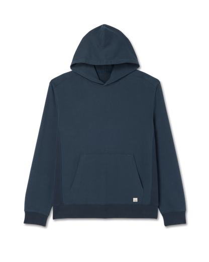 Vuori Cypress Vintage Hoodie Men's Ocean Blue Pullover Hoodie