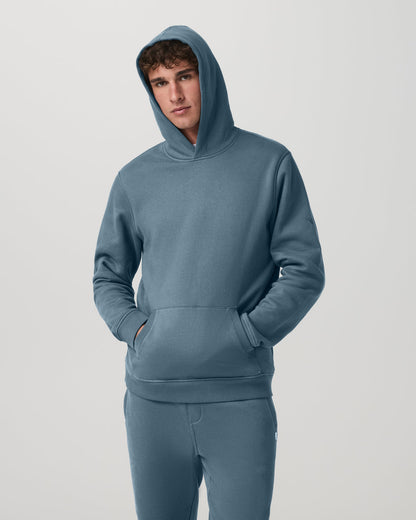 Vuori Seaside Pullover Hoodie Blue Sea Heavyweight Hoodie