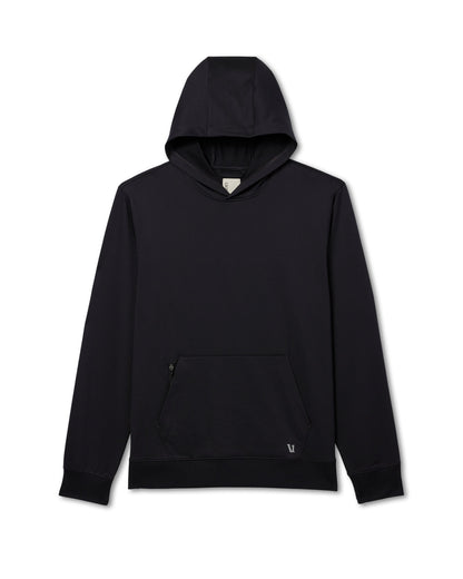 Vuori Sunday Hoodie 2.0 Men's Black Athletic Fit Hoodie