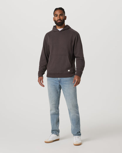 Vuori Cypress Vintage Hoodie Men's Soot Pullover Hoodie
