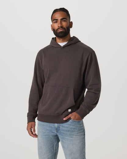 Vuori Cypress Vintage Hoodie Men's Soot Pullover Hoodie
