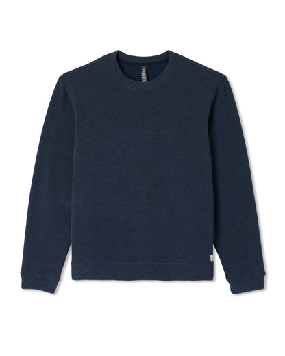 Vuori Beach Fleece Crew Men's Ink Heather Crewneck