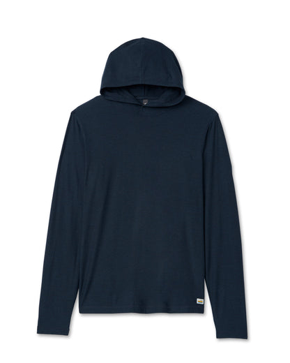 Vuori Strato Tech Hoodie Men's Navy Workout Hoodie