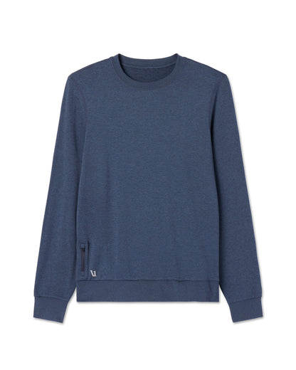 Vuori Ponto Performance Crew Azure Heather