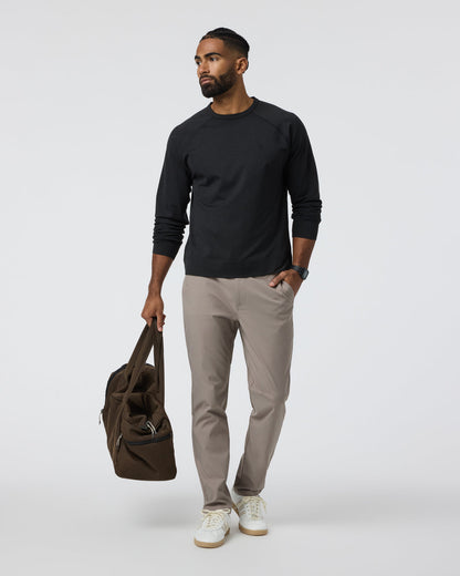 Vuori Coronado Crew Black Heather